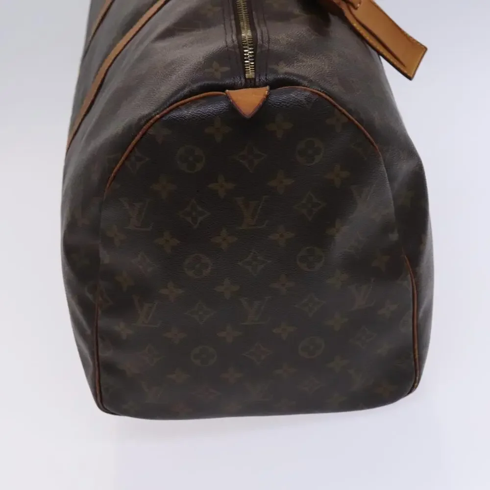 LOUIS VUITTON Monogram Keepall 55 Boston Bag M41424